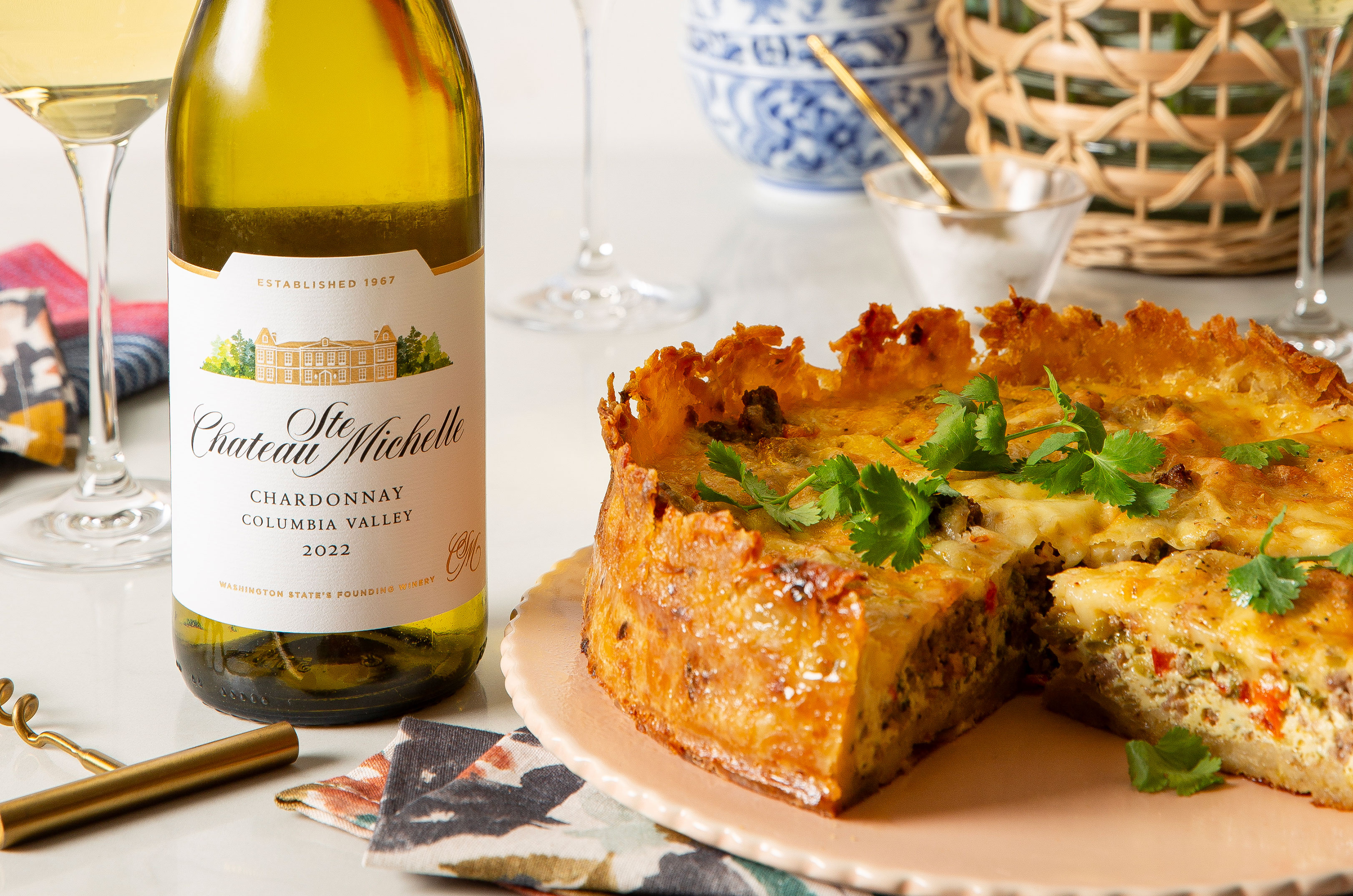 Hashbrown Quiche Brunch Recipe