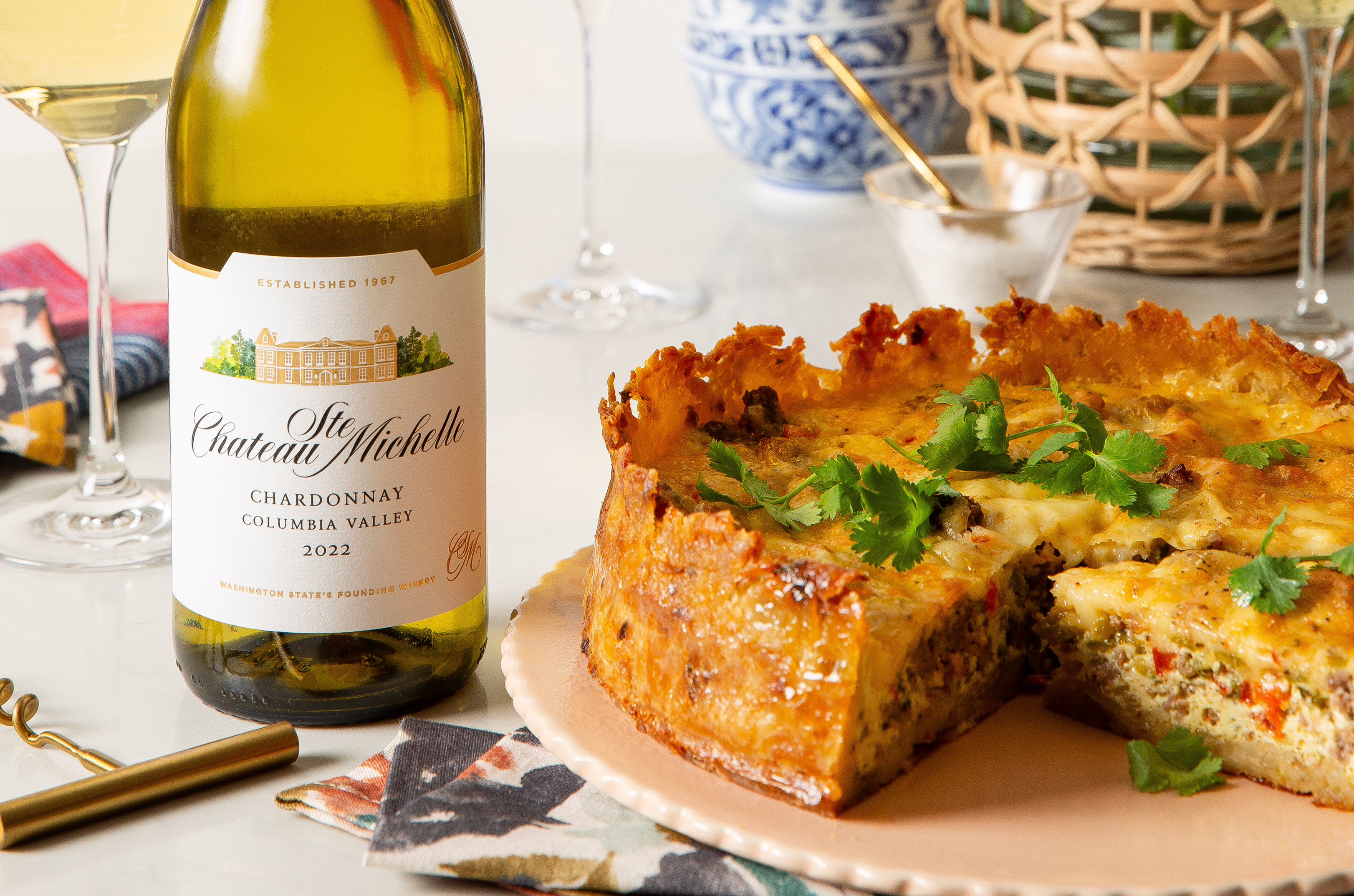 Hashbrown Quiche Brunch Recipe