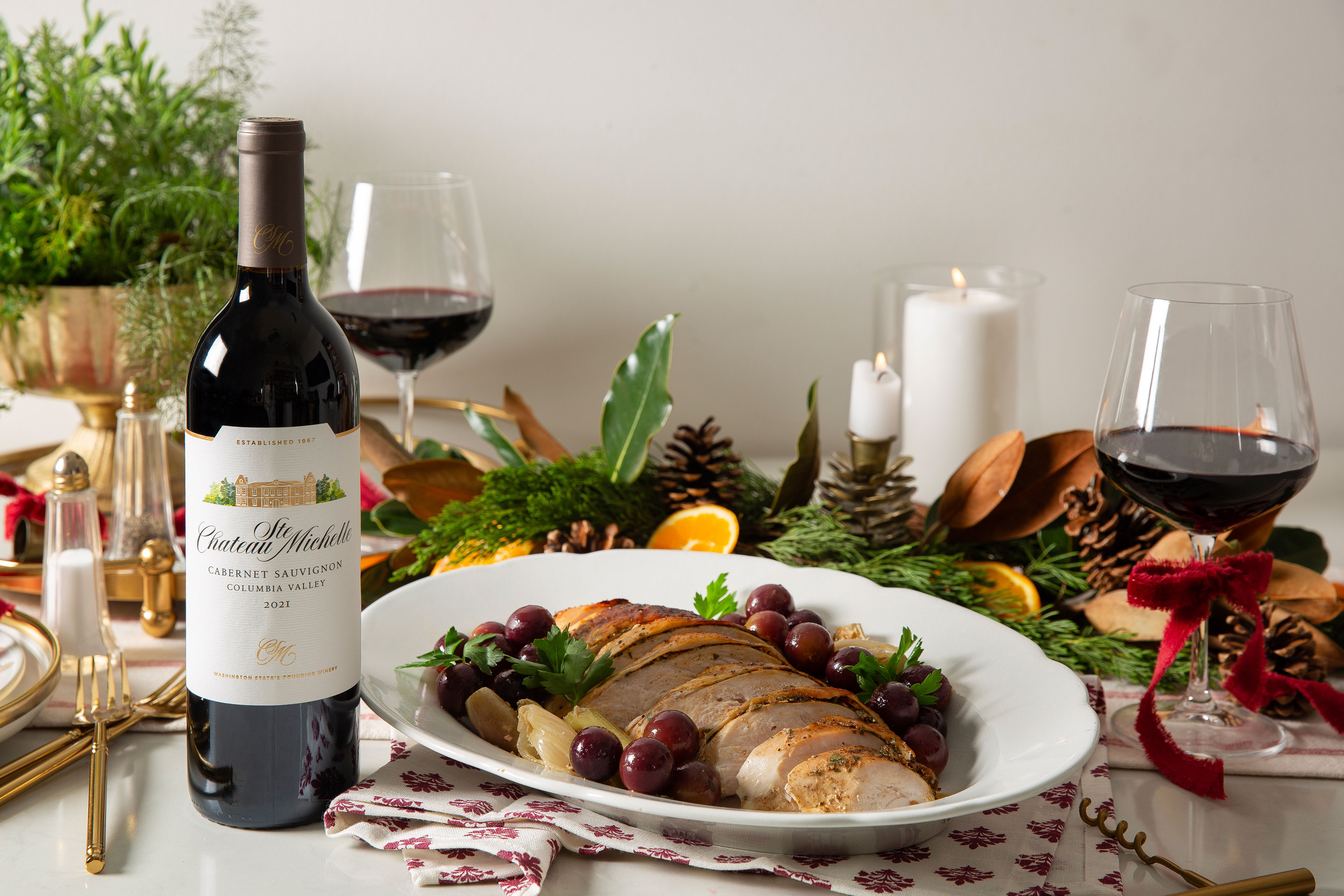 Mediterranean Roasted Turkey Breast