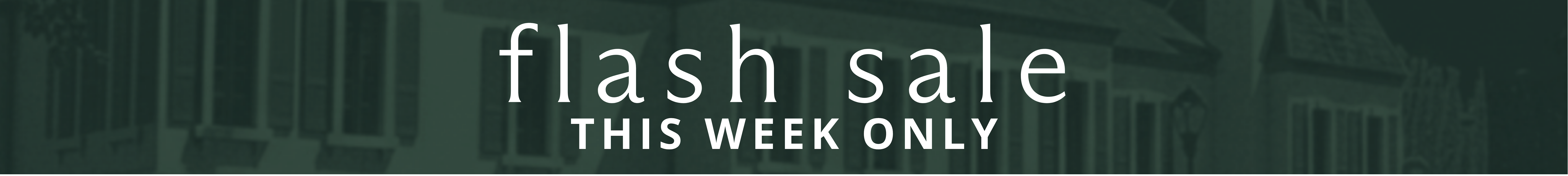 Flash Sale - Limited Time Only