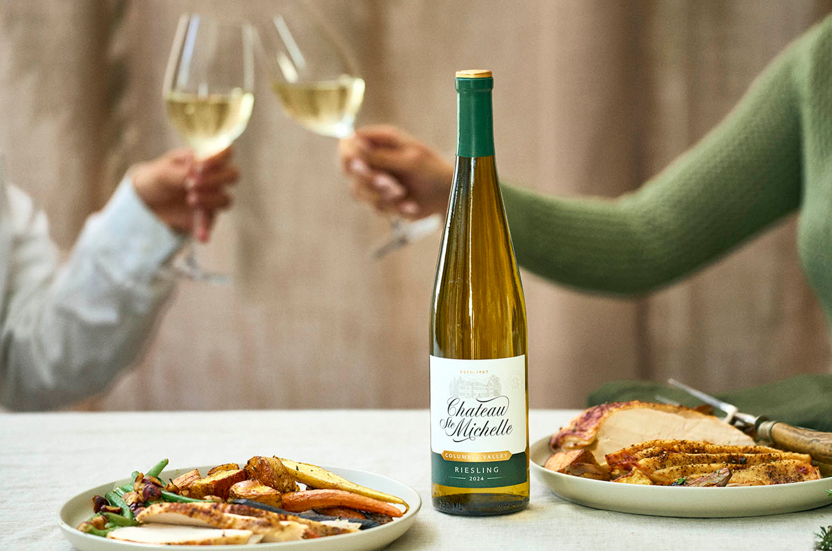 buttermilk turkey and Chardonnay