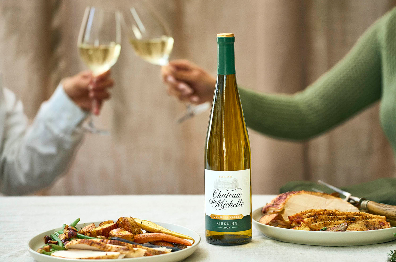 buttermilk turkey and Chardonnay