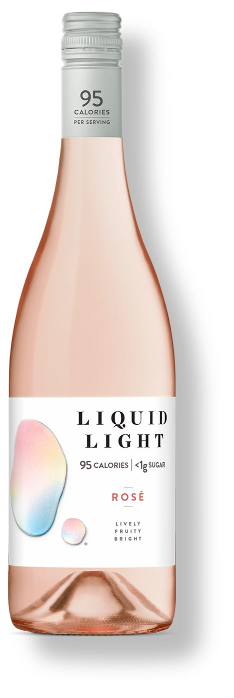 Bottle of Liquid Light Rose