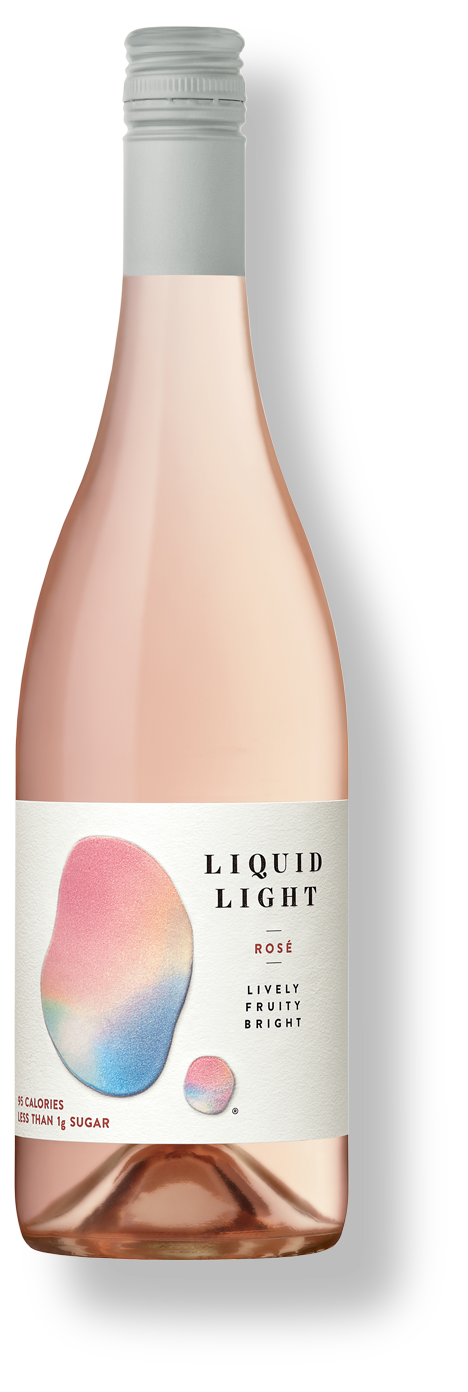 Bottle of Liquid Light Rose