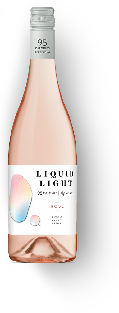 Bottle of Liquid Light Rosé