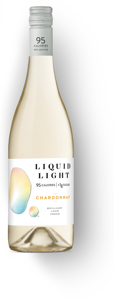 Bottle of Liquid Light Chardonnay