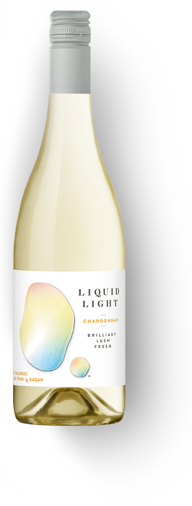 Bottle of Liquid Light Chardonnay