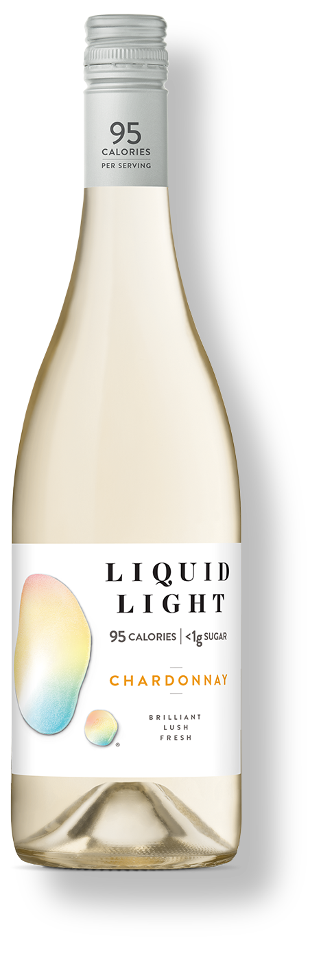 Bottle of Liquid Light Chardonnay
