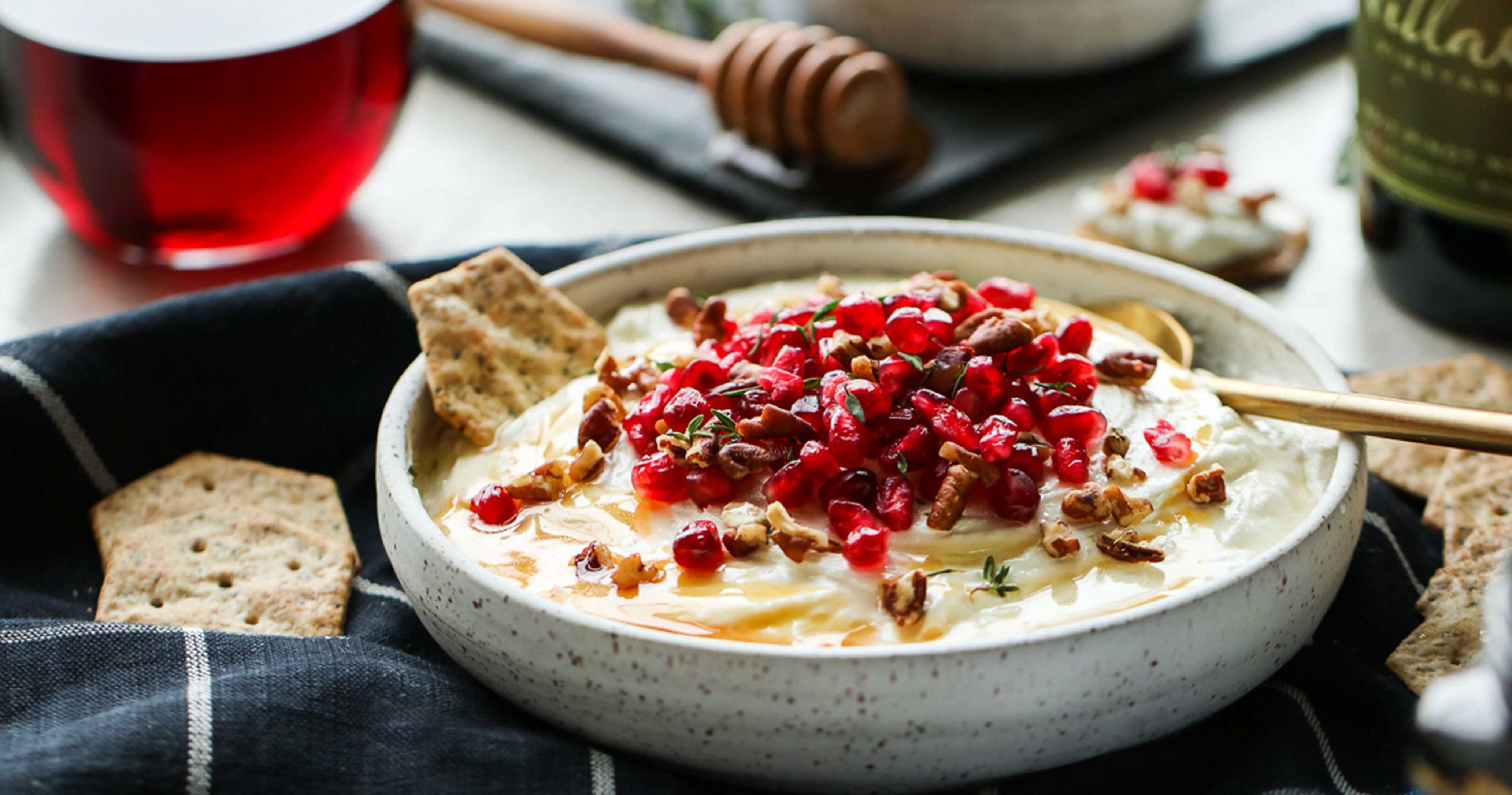 Honey Whipped Goat Cheese Erath Winery Oregon