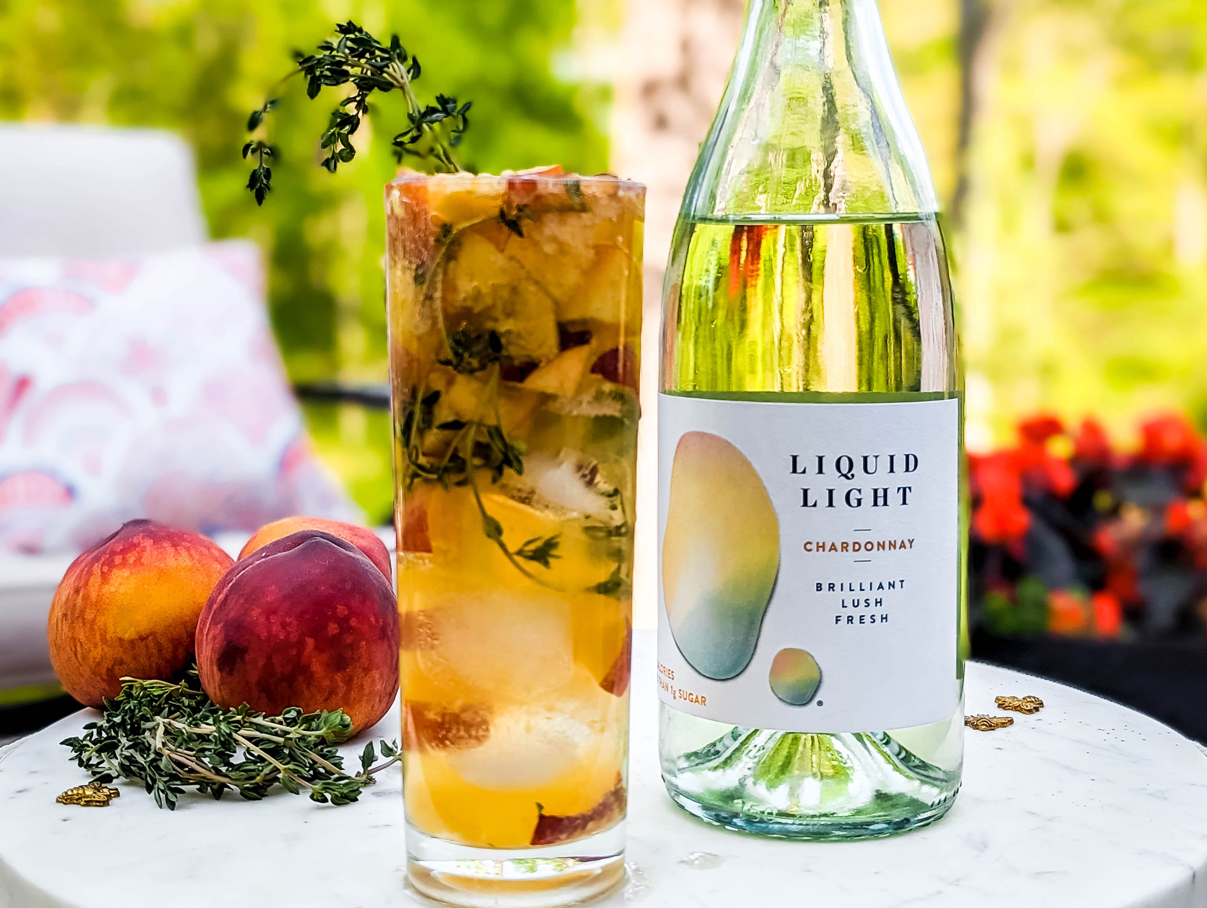 Chardonnay Smash cocktail