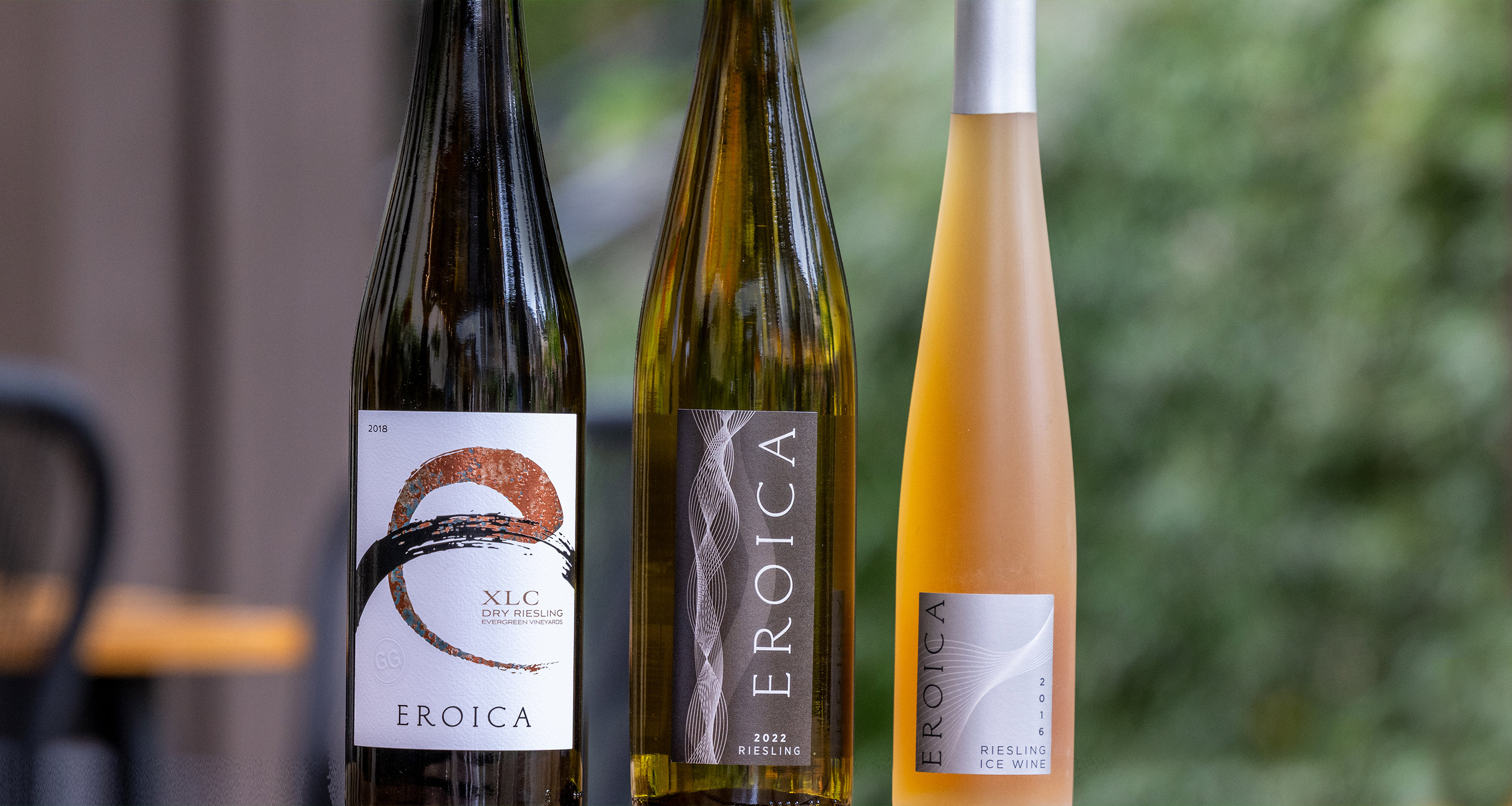 3 bottles of Eroica wine