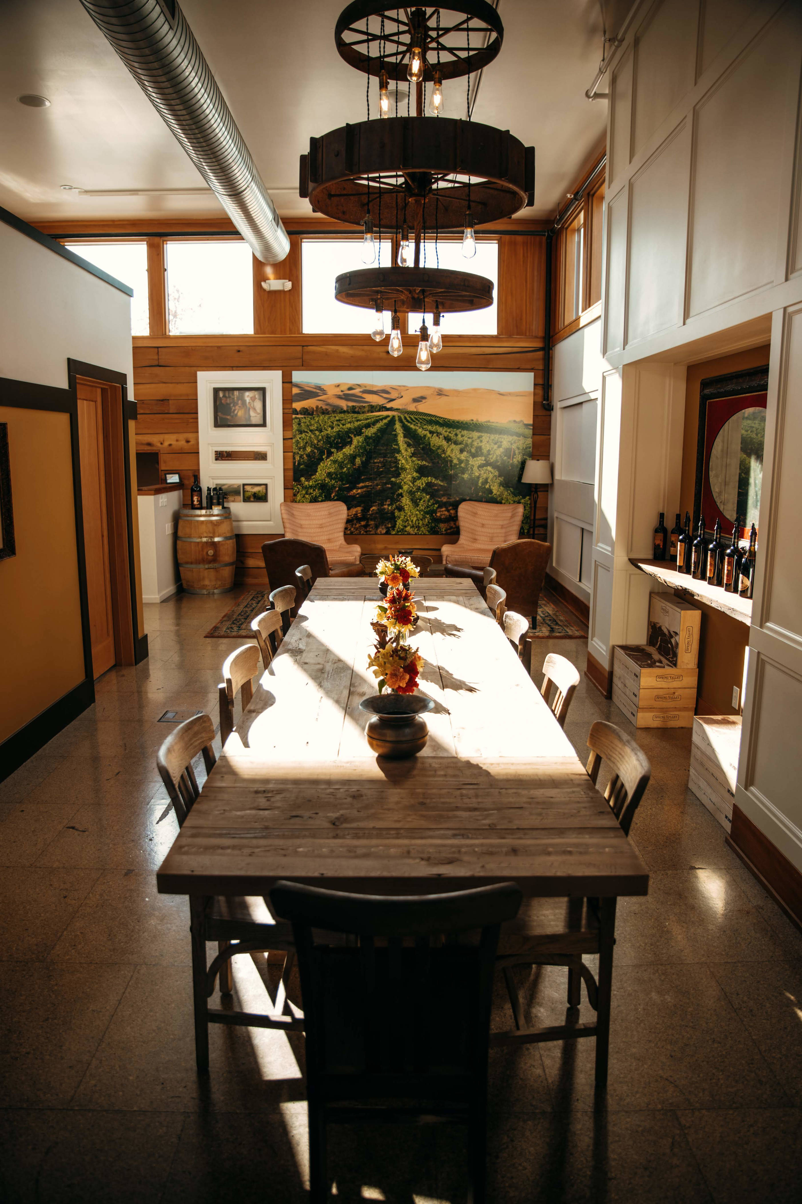 Spring Valley Vineyard Tasting Room Loft