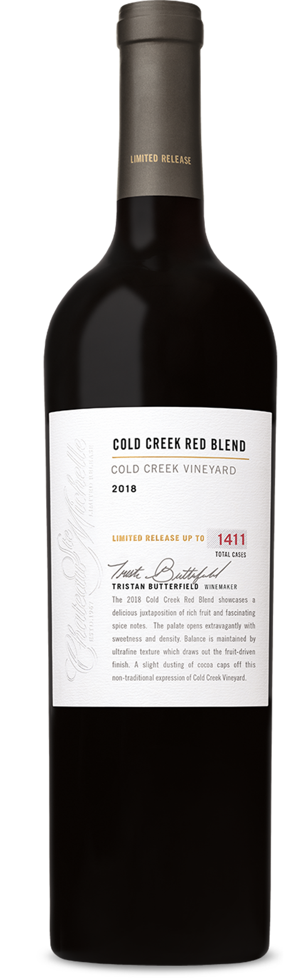 2018 Limited Release Cold Creek Red Wine Blend
