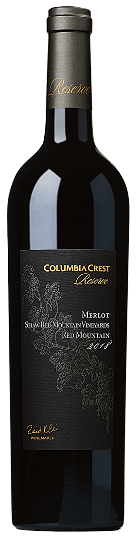 2018 Reserve Merlot Shaw Red Mountain Vineyard