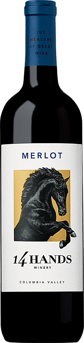 14 Hands Merlot Red Wine - 750ml Bottle