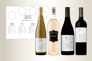 Spring Mixed 4-Bottle Set with Tasting Mat