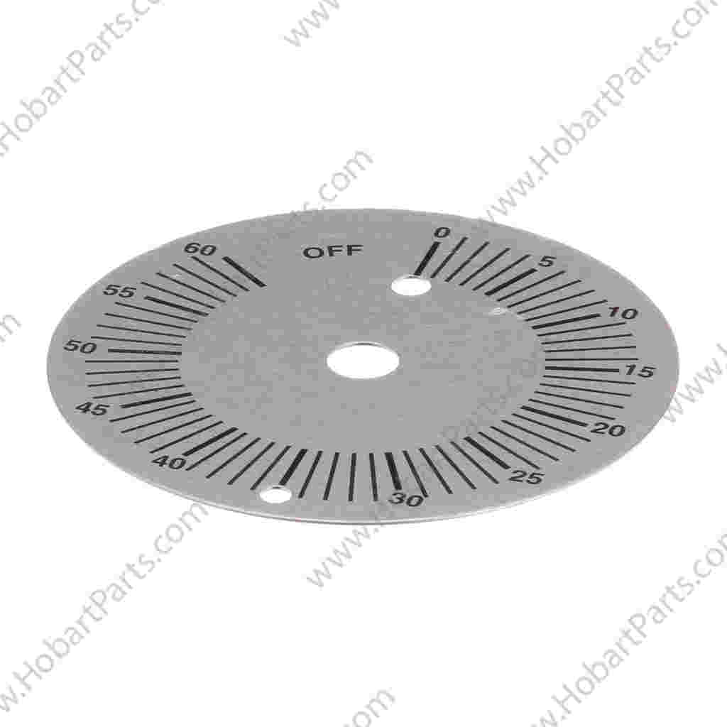 PLATE,DIAL-TIMER