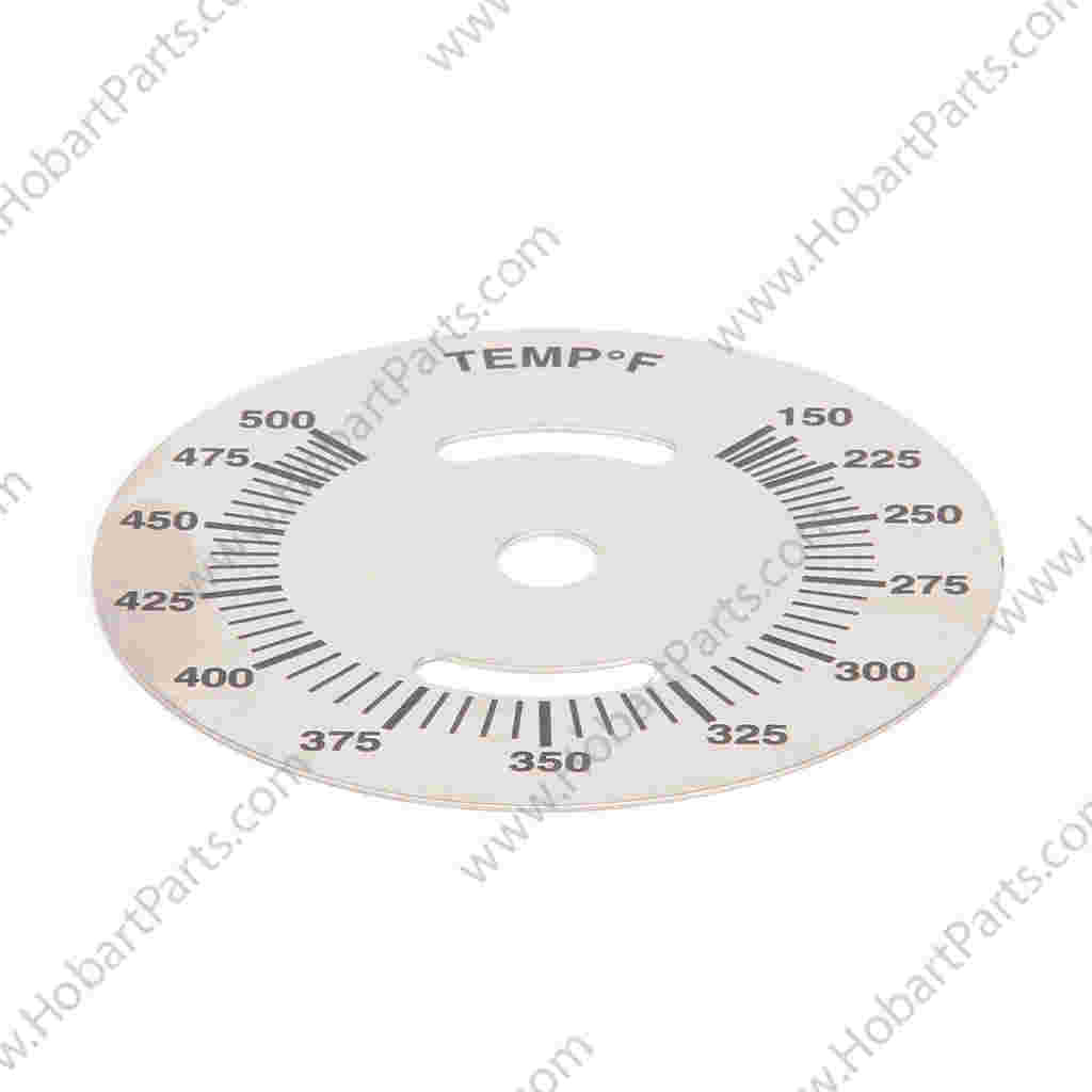 PLATE,DIAL TEMPERATURE
