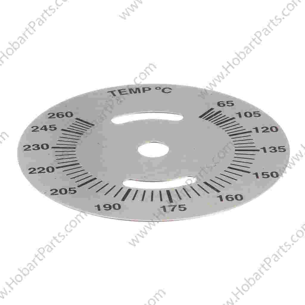 PLATE,DIAL TEMPERATURE