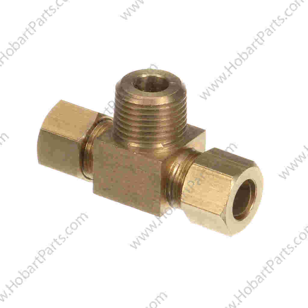 TEE, 3/8NPTX3/8CC COMPRESSION