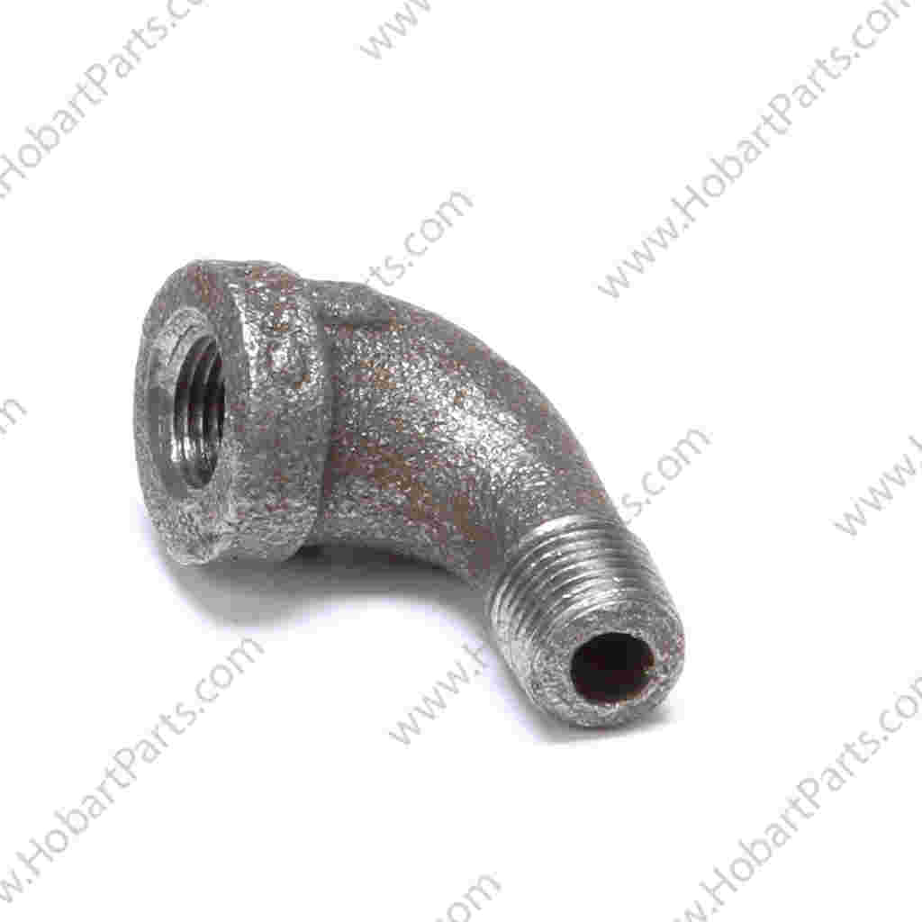 1/8"BLACK STREET ELBOW