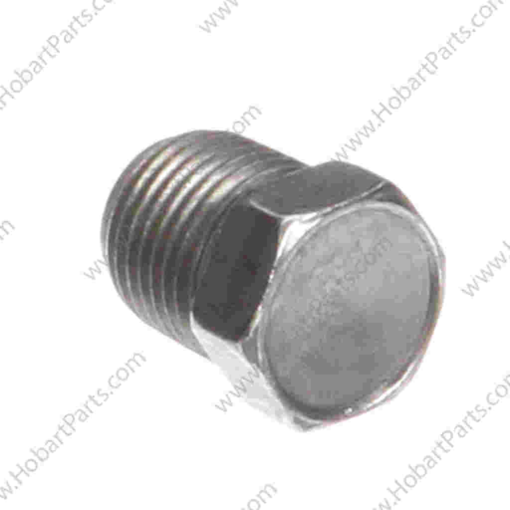 PLUG,1/8" STL HEX HEAD