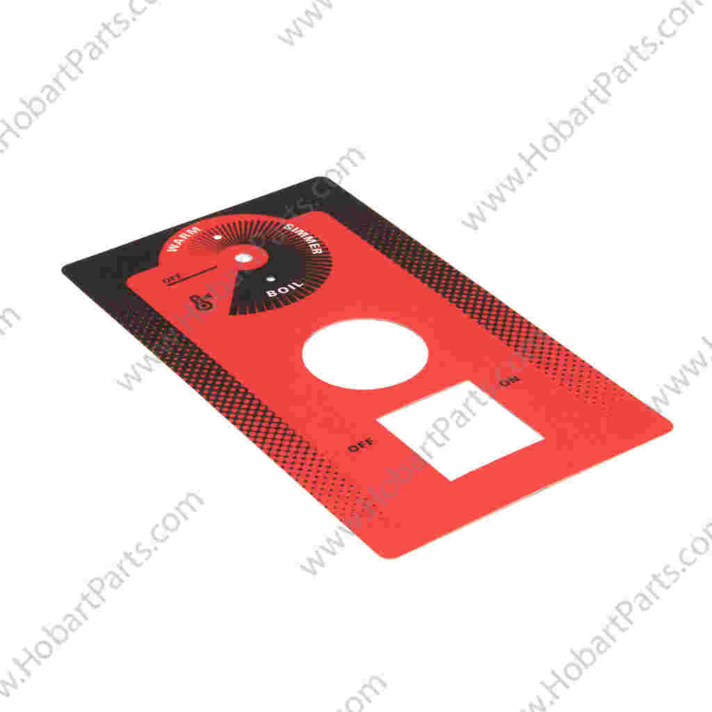 NAMEPLATE, INSTRUCTION OVERLAY