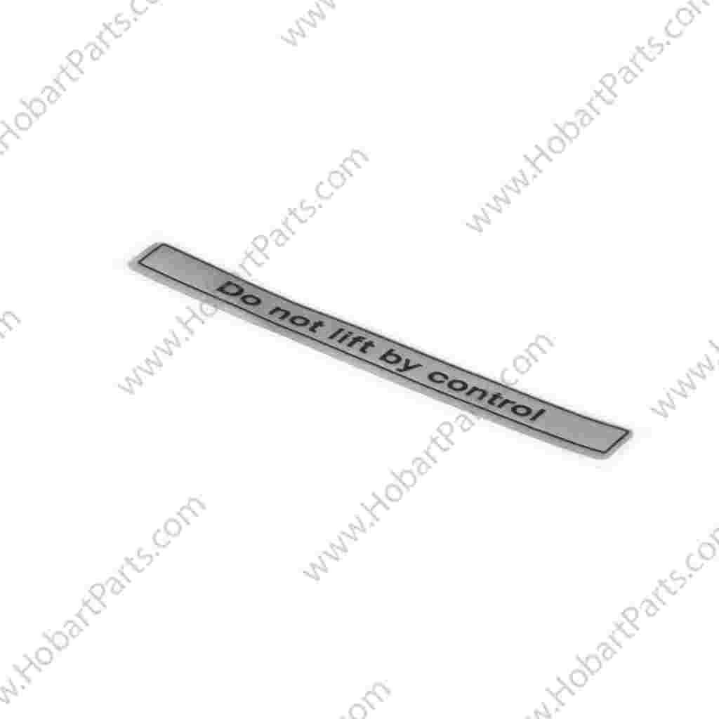 LABEL, SLICER LIFTING MESSAGE