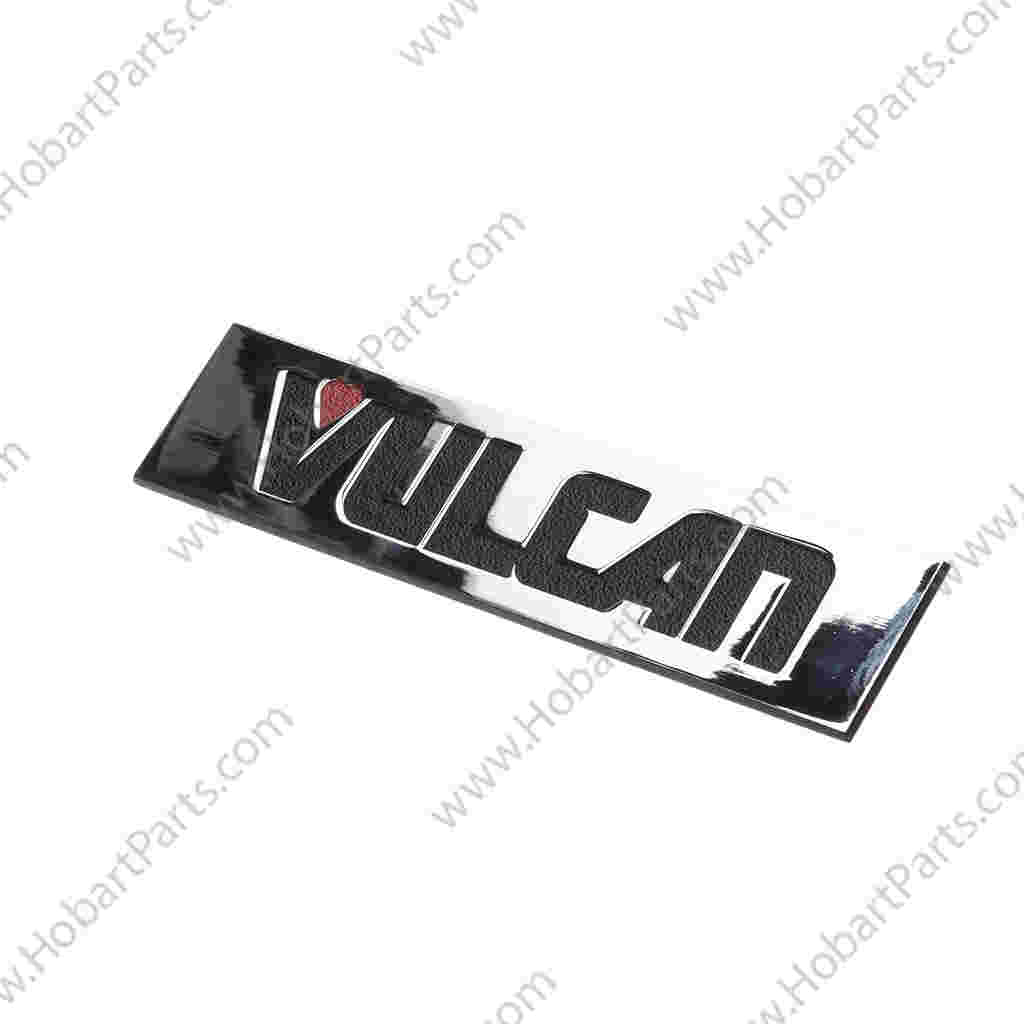 NAMEPLATE,VULCAN,7-1/4"