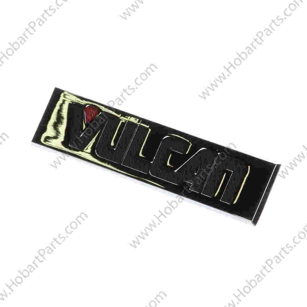 NAMEPLATE, VULCAN, 4-1/7"