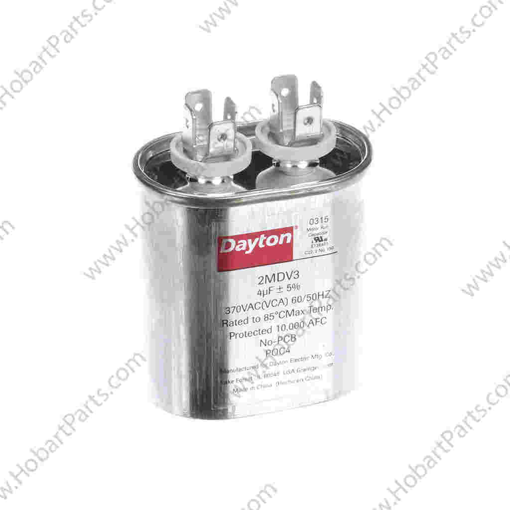 CAPACITOR,4MFD,370VAC,OVAL