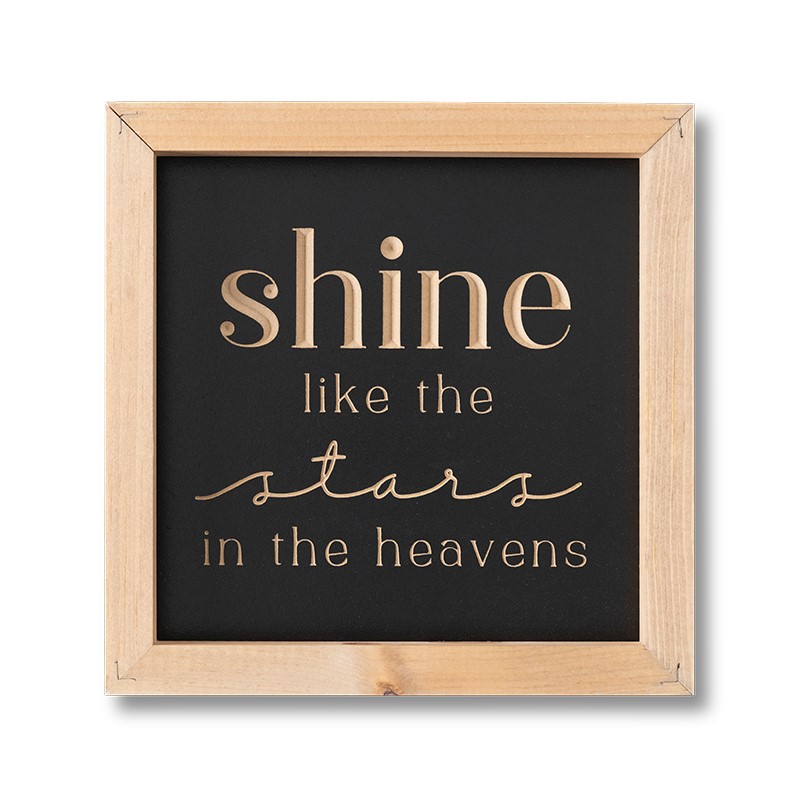 DANIEL SHINE LIKE STARS WALL ART
