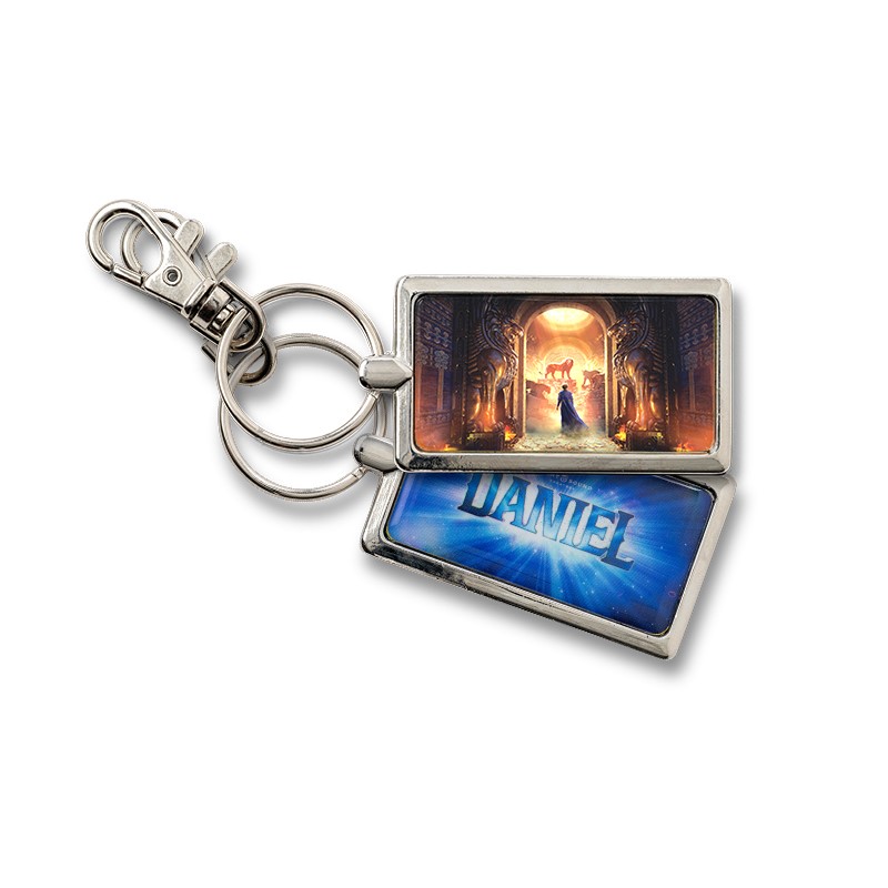 DANIEL SHOW ART METAL KEYCHAIN