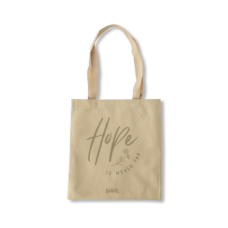 DANIEL HOPE IS NEVER FAR TOTE BAG