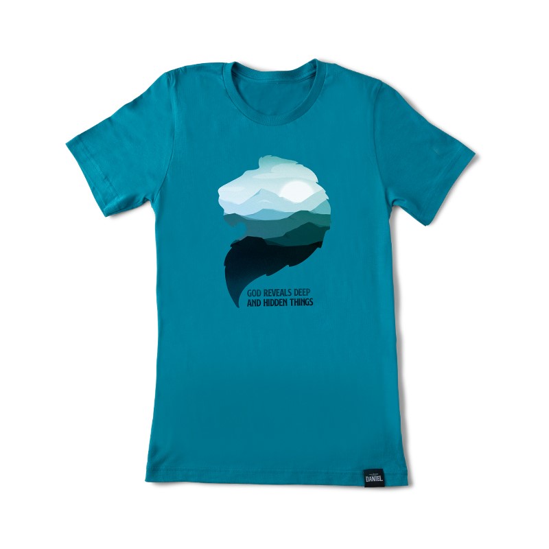 DANIEL Deep And Hidden Marine Blue T-Shirt