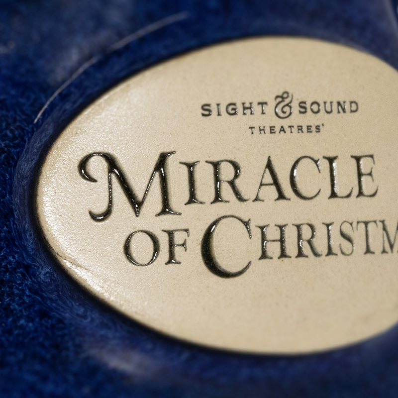 MIRACLE OF CHRISTMAS POTTERY MUG