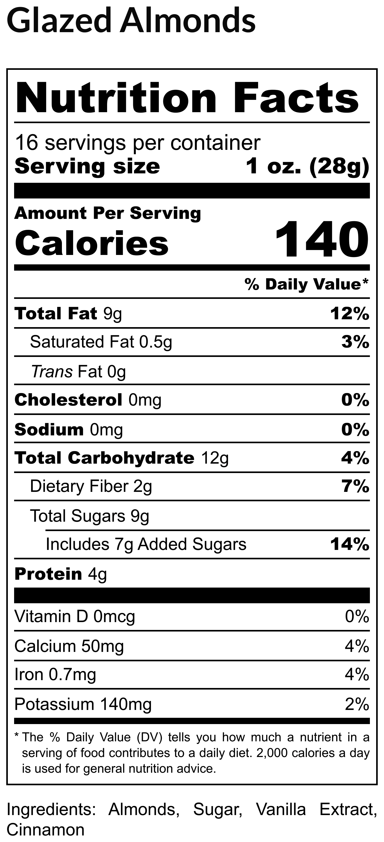 Signature Glazed Almonds