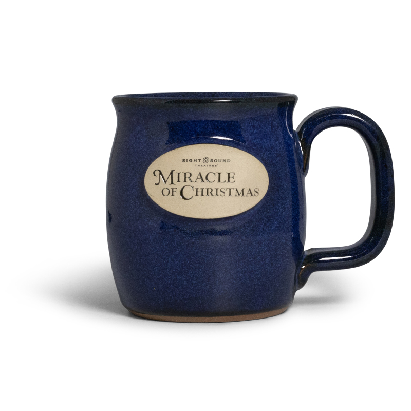 MIRACLE OF CHRISTMAS POTTERY MUG