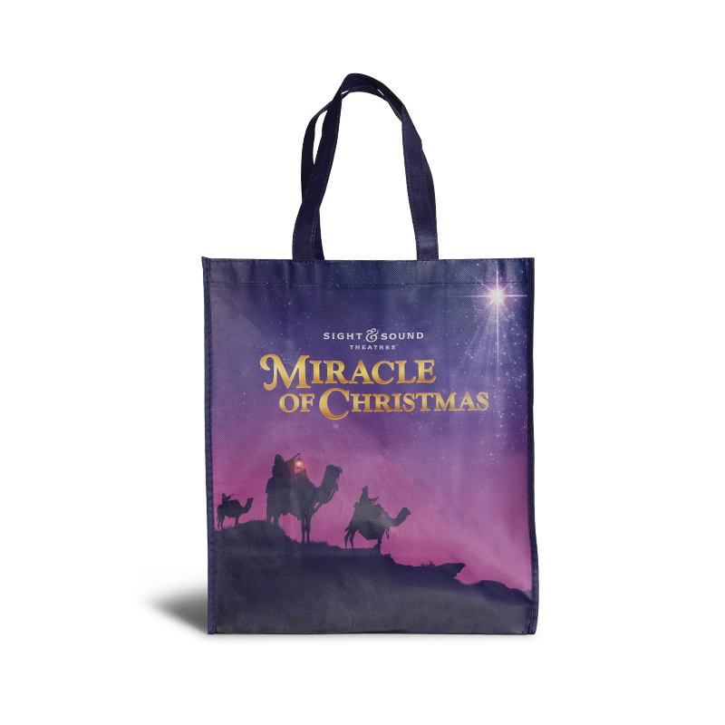 MIRACLE OF CHRISTMAS SHOW ART TOTE BAG