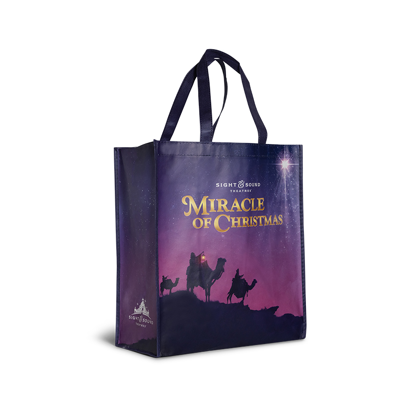 MIRACLE OF CHRISTMAS SHOW ART TOTE BAG