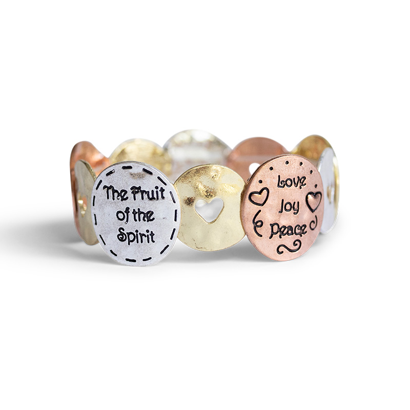 Fruit Of The Spirit Disc Bracelet