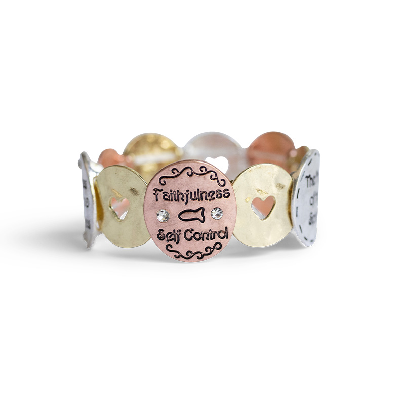 Fruit Of The Spirit Disc Bracelet
