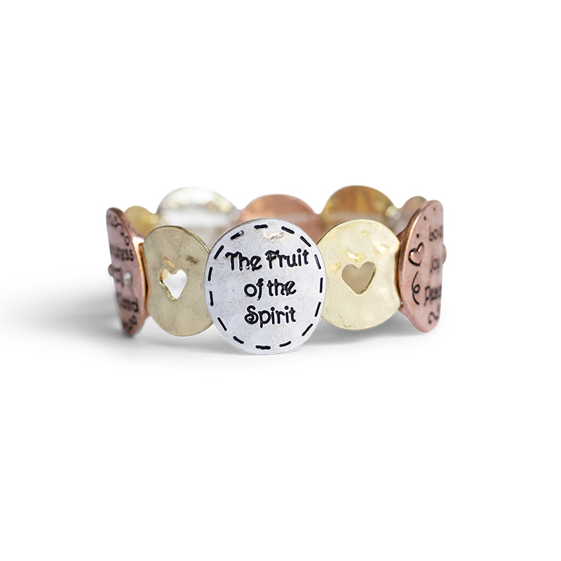 Fruit Of The Spirit Disc Bracelet