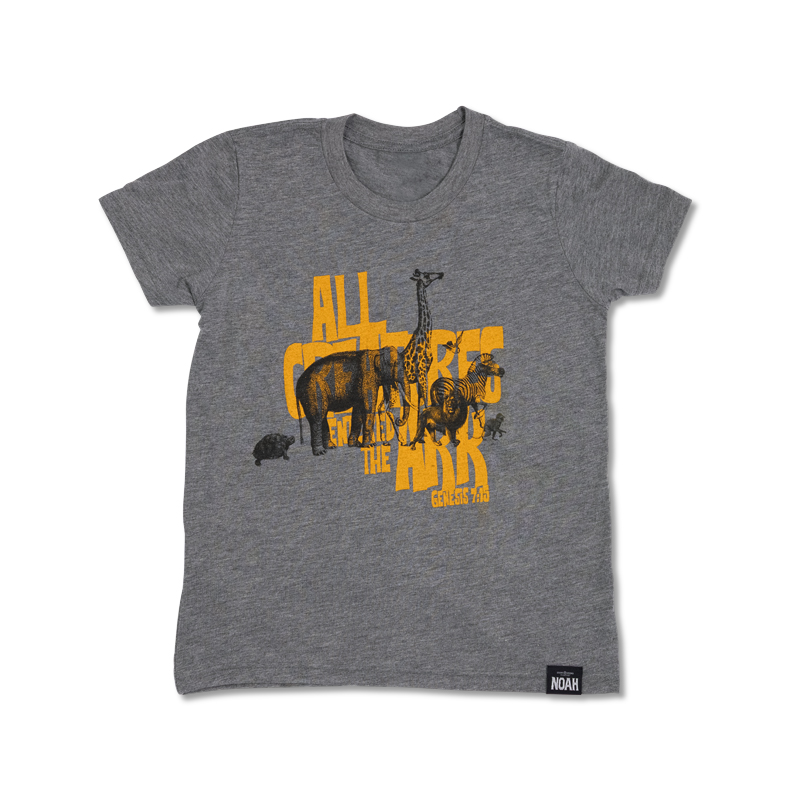 NOAH All Creatures Entered the Ark Kids T-Shirt