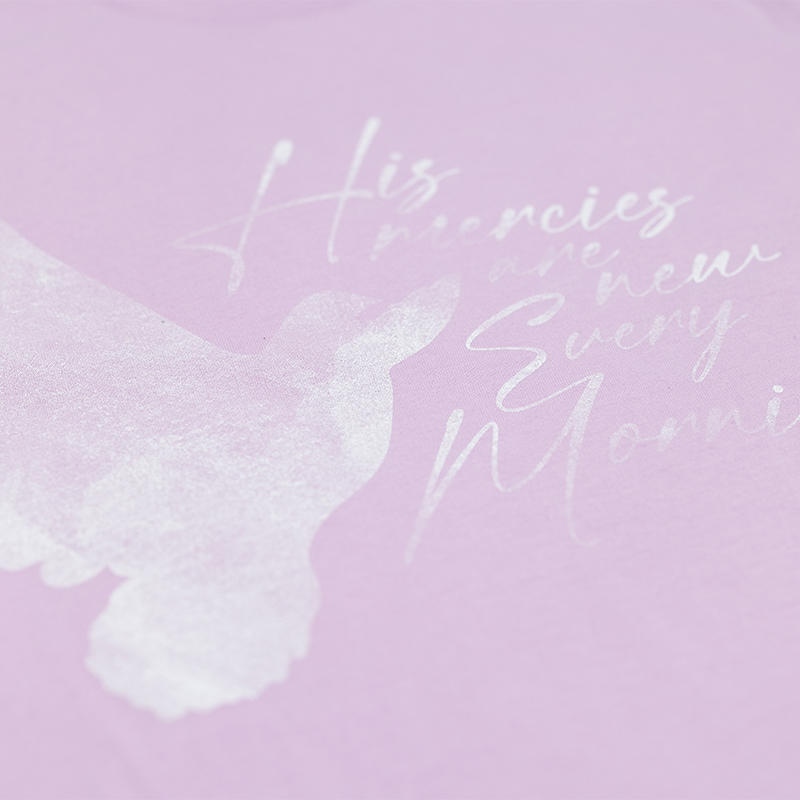 NOAH Watercolor Dove His Mercies are New T-Shirt