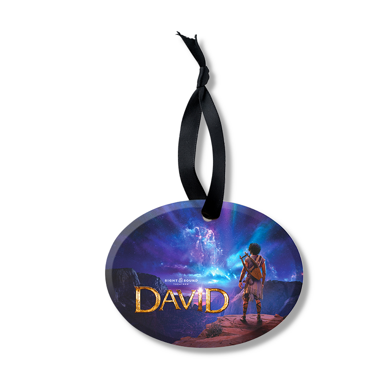 DAVID GLASS ORNAMENT