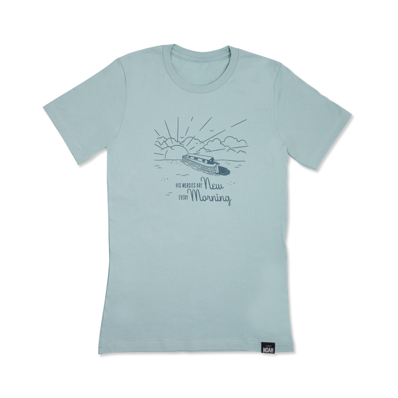 NOAH Retro Ark His Mercies are New T-Shirt