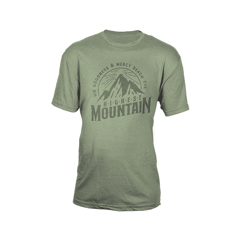 DAVID Goodness and Mercy Mountain Shirt