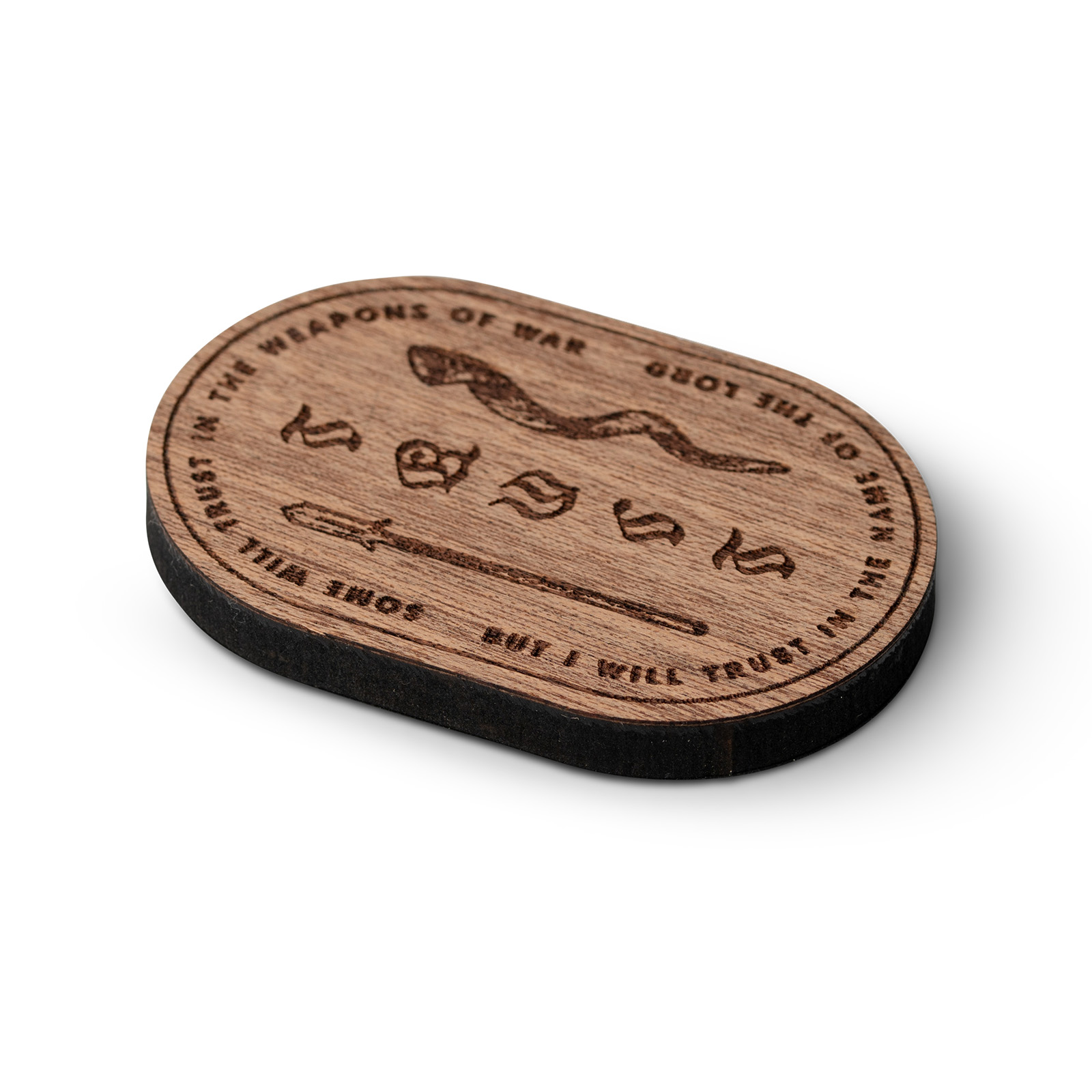 JOSHUA TRUST WOODEN MAGNET