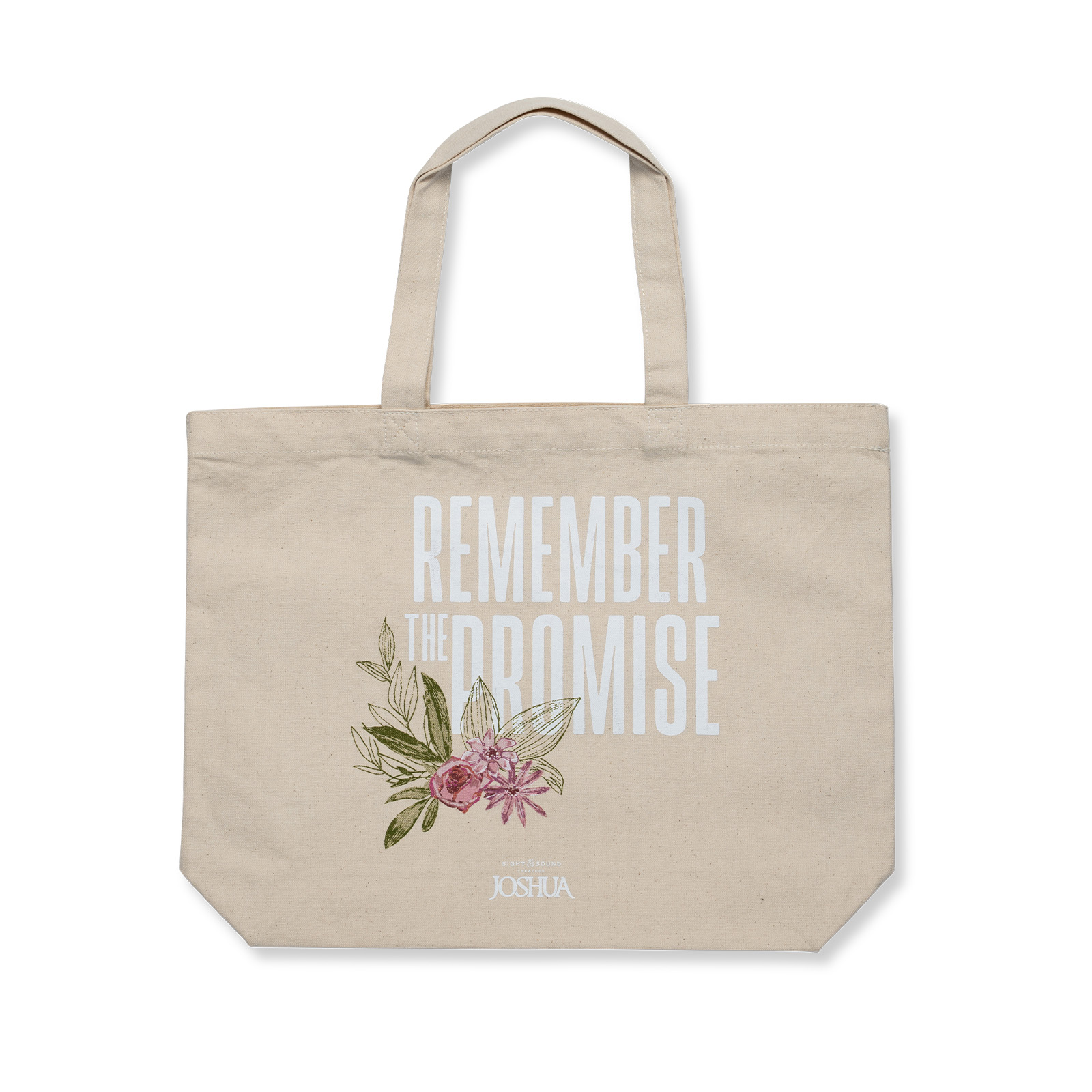 JOSHUA REMEMBER THE PROMISE CANVAS TOTE BAG
